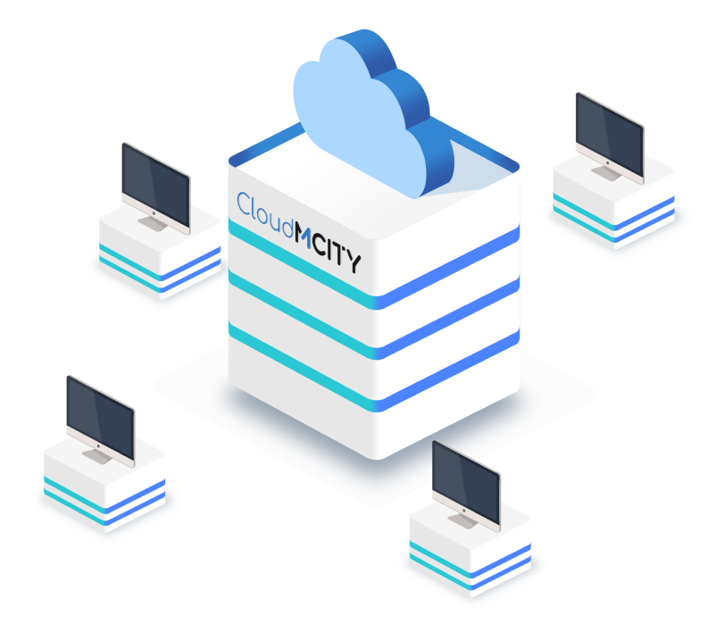 CloudMCITY visualization